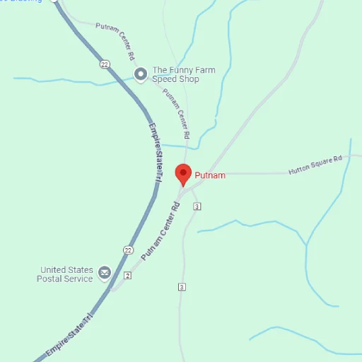 Map of Fair Offer NY's Putnam, NY service area