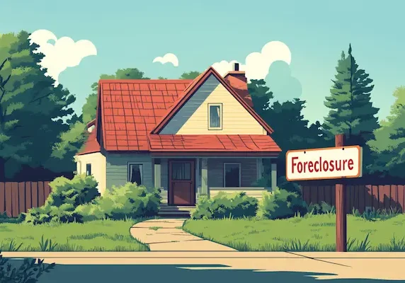the reality of being foreclosed